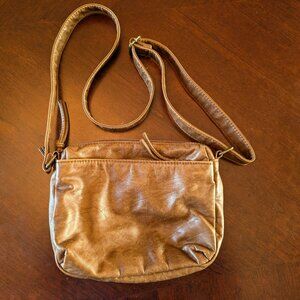 Faux Leather Crossbody Bag